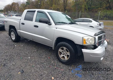 2006 Dodge Dakota Slt from USA, damaged, VIN 1D7HW48N56S507357